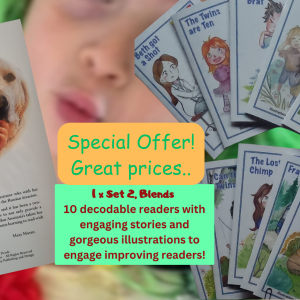 Decodables, Set 2, BLENDS, buy now at this great price!