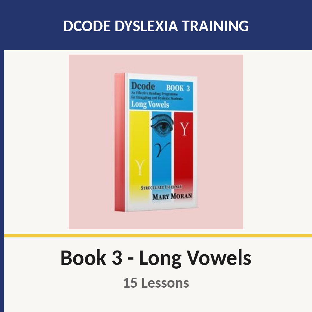Dcode Book 3: Long Vowels Training
