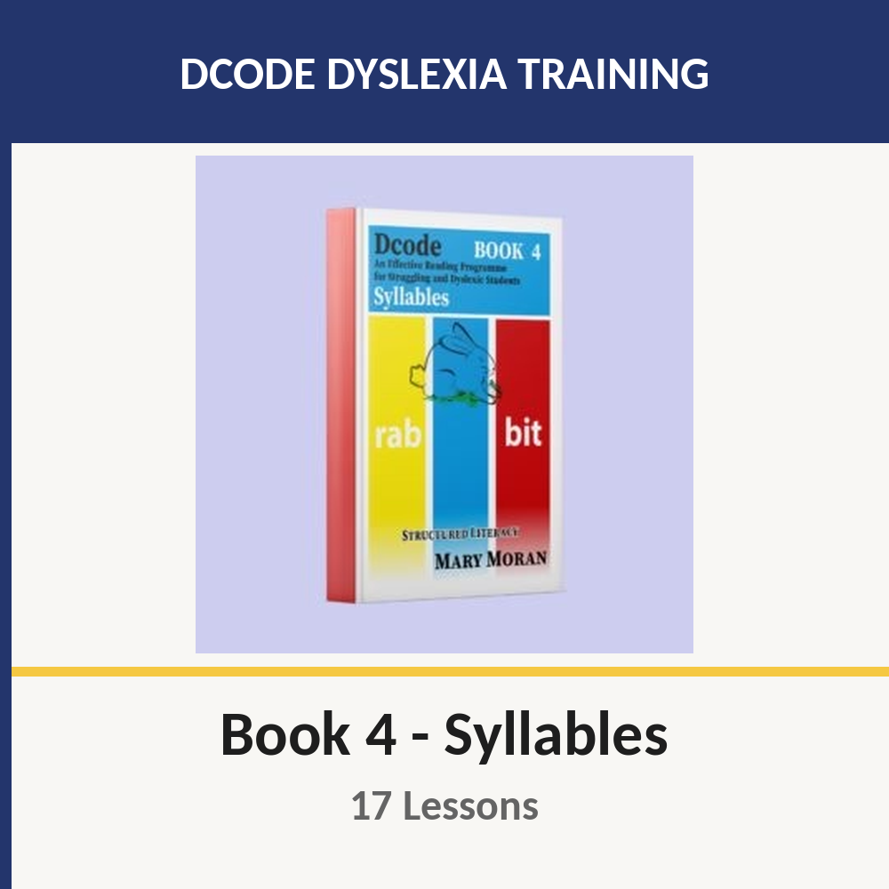 Dcode Book 4: Syllable Division Training
