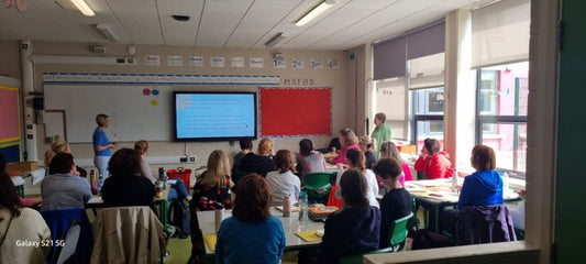 an inmage of Mary Moran's structured literacy course in Coosan NS, July 2023 