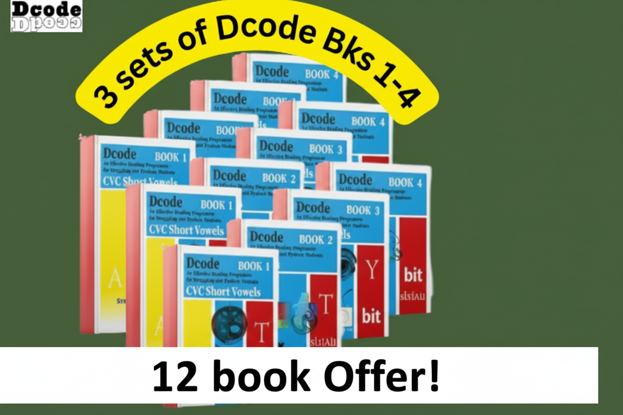 School Starter Bundle – 3 Sets of Dcode Books 1–4 (12 Books) | Dcode ...