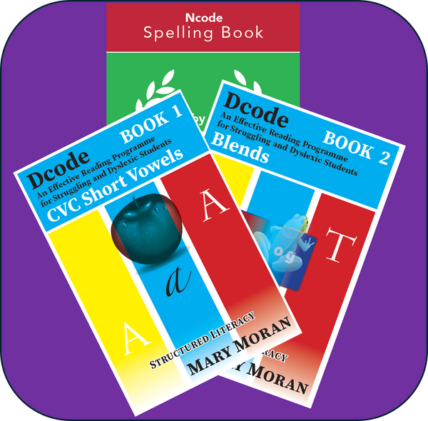 Dcode Books 1 & 2 + Ncode Spelling Book Bundle | Dcode Dyslexia ...