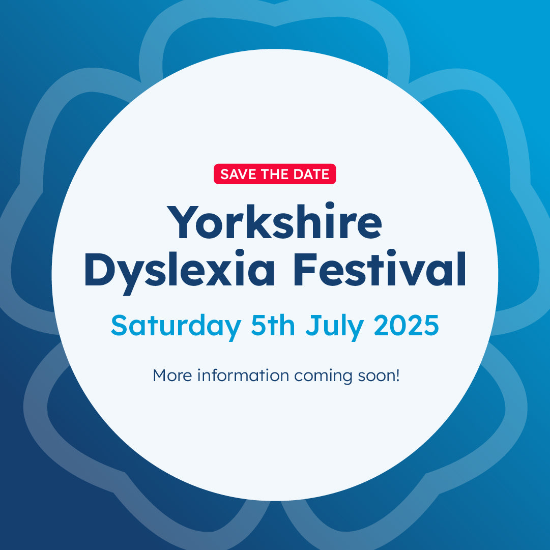 orkshire Dyslexia Festival at Pudsey Civic Hall on July 5th, 2025—an inclusive event bringing together educators, parents, and dyslexia advocates to share insights, strategies, and support for learners of all ages. Featuring expert speakers, interactive workshops, and exhibitor stands focused on dyslexia-friendly resources.