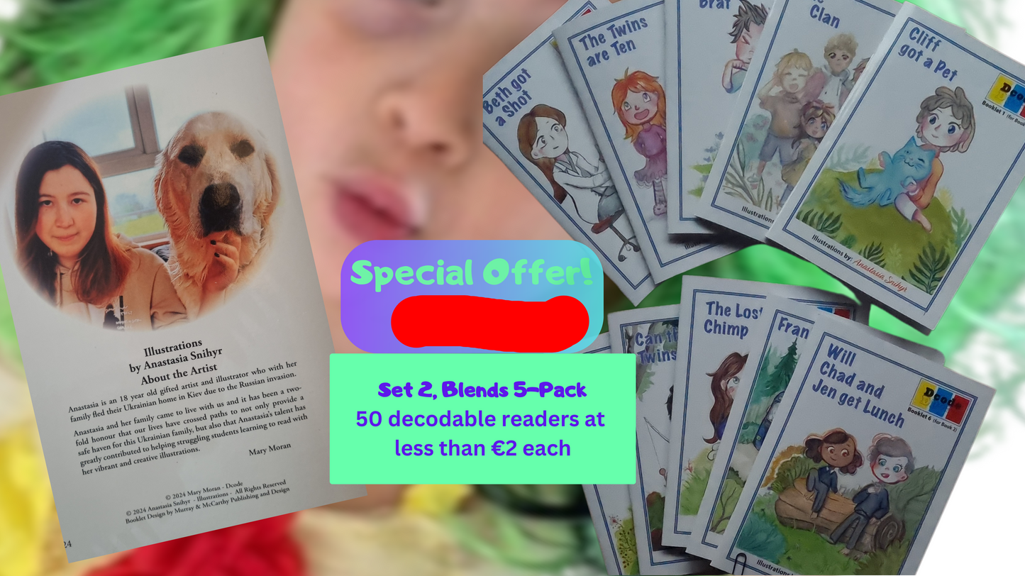 OFFER: 5-Pack Decodables Set 2