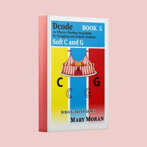 Front cover of Dcode Book 5, Soft C & G, for dyslexics and struggling readers